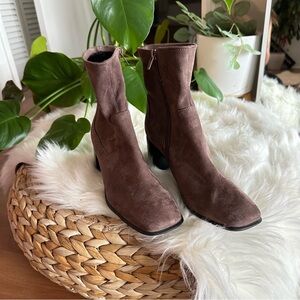 New! Jeffrey Campbell x Jerem Suede Boots 7.5